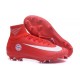 2016 Nuove Scarpa da calcio Nike Mercurial Superfly V FG FC Bayern München Rosso Bianco