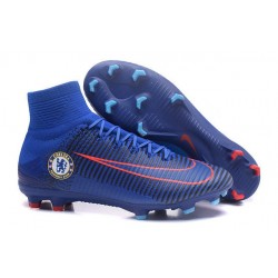 Scarpa da calcio Nike Mercurial Superfly V FG Uomo Chelsea FC Blu Arancione