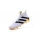 Nuovi Scarpette da Calcio Adidas Ace 16+ Purecontrol FG / AG Bianco Oro Nero