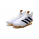 Nuovi Scarpette da Calcio Adidas Ace 16+ Purecontrol FG / AG Bianco Oro Nero