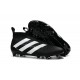 Nuovi Scarpette da Calcio Adidas Ace 16+ Purecontrol FG / AG Nero Bianco