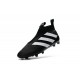 Nuovi Scarpette da Calcio Adidas Ace 16+ Purecontrol FG / AG Nero Bianco