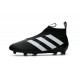 Nuovi Scarpette da Calcio Adidas Ace 16+ Purecontrol FG / AG Nero Bianco