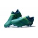 Nuove Scarpette da Calcio Adidas Messi 16+ Pureagility FG/FG Verde Blu Argenteo