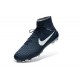 2015 SCARPE CALCIO NIKE Magista Obra FG Ciano Bianco