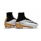 Scarpa da calcio Nike Mercurial Superfly V FG Uomo Bianco Oro Nero