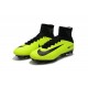 2017 Nuove Scarpa da calcio Nike Mercurial Superfly V FG Volt Nero