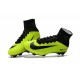 2017 Nuove Scarpa da calcio Nike Mercurial Superfly V FG Volt Nero