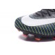 Nuovi Scarpini Calcio - Nike Mercurial Vapor 11 FG Nero Bianco Verde