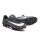 Nuovi Scarpini Calcio - Nike Mercurial Vapor 11 FG Nero Bianco Verde