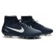 2015 SCARPE CALCIO NIKE Magista Obra FG Ciano Bianco