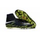 Nuove SCARPE NIKE HyperVenom Phantom II FG Nero Bianco Volt Blu Paramount