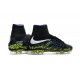 Nuove SCARPE NIKE HyperVenom Phantom II FG Nero Bianco Volt Blu Paramount