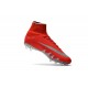 2017 Scarpe Nike HyperVenom Phantom II FG - Uomo - Rosso Argento