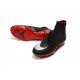 Nuove SCARPE NIKE HyperVenom Phantom II FG Jordan Nero Rosso Bianco