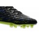 Scarpa da calcio Nike HyperVenom Phinish II FG Uomo Nero Blu Verde