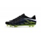 Scarpa da calcio Nike HyperVenom Phinish II FG Uomo Nero Blu Verde