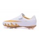 Scarpa da calcio Nike HyperVenom Phinish II FG Uomo Jordan Bianco Oro