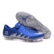 Scarpa da calcio Nike HyperVenom Phinish II FG Uomo Jordan Blu Argento