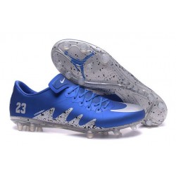 Scarpa da calcio Nike HyperVenom Phinish II FG Uomo Jordan Blu Argento