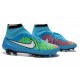 2015 SCARPE CALCIO NIKE Magista Obra FG Blu Rosso Verde Nero