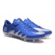 Scarpa da calcio Nike HyperVenom Phinish II FG Uomo Jordan Blu Argento