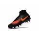 Nike Magista Obra 2 FG Scarpette da Calcio Uomo Nero Arancione