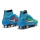 2015 SCARPE CALCIO NIKE Magista Obra FG Blu Rosso Verde Nero