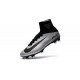 Scarpa da calcio Nike Mercurial Superfly V FG Uomo Argento Nero