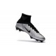 Scarpa da calcio Nike Mercurial Superfly V FG Uomo Argento Nero