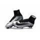 Scarpa da calcio Nike Mercurial Superfly V FG Uomo Argento Nero