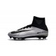 Scarpa da calcio Nike Mercurial Superfly V FG Uomo Argento Nero