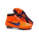 2015 SCARPE CALCIO NIKE Magista Obra FG Arancione Viola