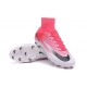 Scarpa da calcio Nike Mercurial Superfly V Tech Craft FG ACC Rosa Bianco Nero 