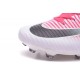 Scarpa da calcio Nike Mercurial Superfly V Tech Craft FG ACC Rosa Bianco Nero 