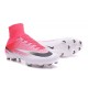 Scarpa da calcio Nike Mercurial Superfly V Tech Craft FG ACC Rosa Bianco Nero 