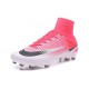 Scarpa da calcio Nike Mercurial Superfly V Tech Craft FG ACC Rosa Bianco Nero 