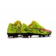 Scarpe Da Calcio Nike Mercurial Vapor XI Tech Craft FG Pelle di serpente Giallo Rosa