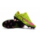 Scarpe Da Calcio Nike Mercurial Vapor XI Tech Craft FG Pelle di serpente Giallo Rosa