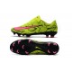 Scarpe Da Calcio Nike Mercurial Vapor XI Tech Craft FG Pelle di serpente Giallo Rosa