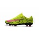 Scarpe Da Calcio Nike Mercurial Vapor XI Tech Craft FG Pelle di serpente Giallo Rosa