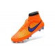 2015 SCARPE CALCIO NIKE Magista Obra FG Arancione Viola