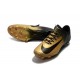 Scarpe Calcio Nike Mercurial Vapor 11 FG CR7 Oro Nero