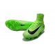 Scarpa da calcio Nike Mercurial Superfly V Tech Craft FG ACC Verde Electric NeroVerde Ghost