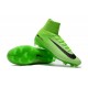 Scarpa da calcio Nike Mercurial Superfly V Tech Craft FG ACC Verde Electric NeroVerde Ghost