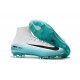 2017 Nuove Scarpe da calcio Nike Mercurial Superfly V FG Bianco Blu Nero