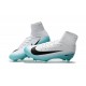 2017 Nuove Scarpe da calcio Nike Mercurial Superfly V FG Bianco Blu Nero