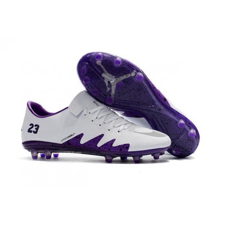 2017 Scarpa da calcio Nike HyperVenom Phantom FG Bianca Viola