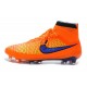 2015 SCARPE CALCIO NIKE Magista Obra FG Arancione Viola