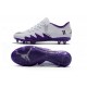 2017 Scarpa da calcio Nike HyperVenom Phantom FG Bianca Viola